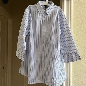 Land’s End wrinkle free maternity shirt